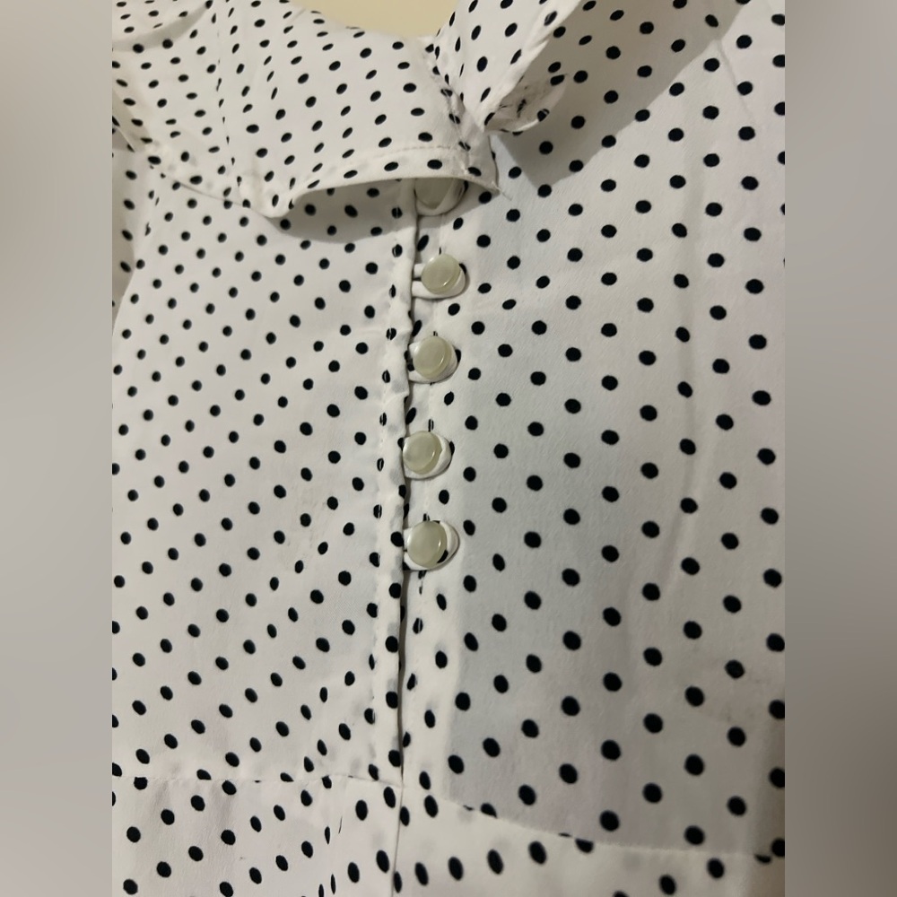 Plus Ruffle Button Front Maxi Dress - Picture 7 of 8